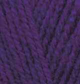 Купить пряжу ALIZE Burcum klasik цвет 44 пурпурный - интернет магазин МелОптЯрн