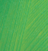 Купить пряжу ALIZE Angora Real 40 цвет 551 зеленый неон - интернет магазин МелОптЯрн