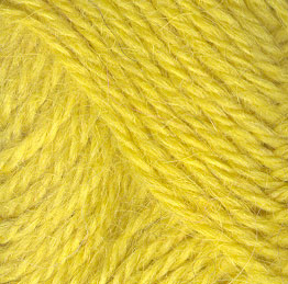 Купить пряжу Yarna Альпака 100% цвет 5776 желтый - интернет магазин МелОптЯрн