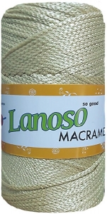Купить пряжу Lanoso макрамэ п/п цвет 905 - интернет магазин МелОптЯрн