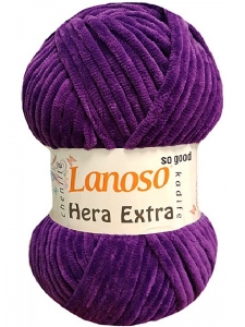 Купить пряжу Lanoso Hera Extra (велюр)  цвет 945 - интернет магазин МелОптЯрн