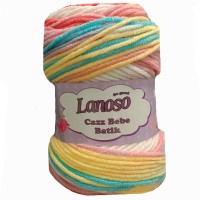 Купить пряжу Lanoso Cazz Bebe Batik  цвет 756 - интернет магазин МелОптЯрн