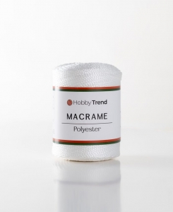 Купить пряжу Hobbytrend PP. Macrame NO:3 цвет 001 - интернет магазин МелОптЯрн