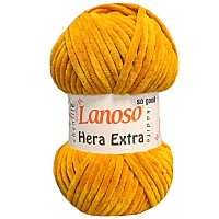 Купить пряжу Lanoso Hera Extra (велюр)  цвет 903 - интернет магазин МелОптЯрн