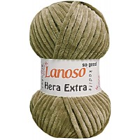 Купить пряжу Lanoso Hera Extra (велюр)  цвет 909 - интернет магазин МелОптЯрн
