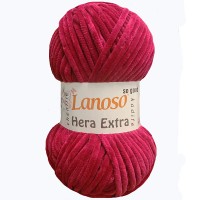Купить пряжу Lanoso Hera Extra (велюр)  цвет 948 - интернет магазин МелОптЯрн