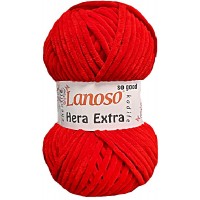 Купить пряжу Lanoso Hera Extra (велюр)  цвет 956 - интернет магазин МелОптЯрн