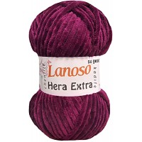 Купить пряжу Lanoso Hera Extra (велюр)  цвет 959 - интернет магазин МелОптЯрн