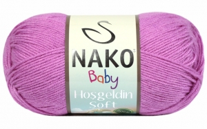 Купить пряжу Nako Hosgeldin Soft цвет 1249 - интернет магазин МелОптЯрн