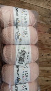 Купить пряжу Ikasyarn Summer Vibes (стрейч) цвет SV103 лосось  - интернет магазин МелОптЯрн