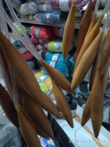 Купить пряжу Пряжа для валянія та інші види пряжі Спицы бамбуковые  цвет Номер 20 - интернет магазин МелОптЯрн