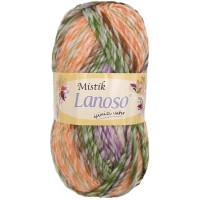 Купить пряжу Lanoso Mistik  цвет 742 - интернет магазин МелОптЯрн