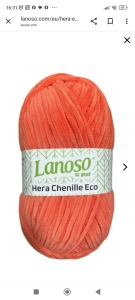 Купить пряжу Lanoso Hera Chenille Eco  цвет 938 - интернет магазин МелОптЯрн