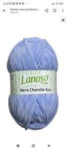 Купить пряжу Lanoso Hera Chenille Eco  цвет 961 - интернет магазин МелОптЯрн