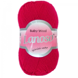Купить пряжу Lanoso Baby wool цвет 520 - интернет магазин МелОптЯрн