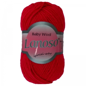 Купить пряжу Lanoso Baby wool цвет 522 - интернет магазин МелОптЯрн