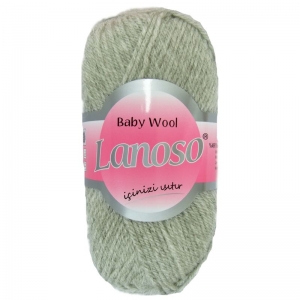 Купить пряжу Lanoso Baby wool цвет 523 - интернет магазин МелОптЯрн
