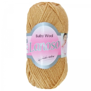 Купить пряжу Lanoso Baby wool цвет 525 - интернет магазин МелОптЯрн