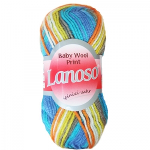 Купить пряжу Lanoso Baby wool цвет 6100 - интернет магазин МелОптЯрн