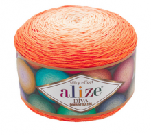 Купить пряжу ALIZE Diva ombre Batik  цвет 7413 - интернет магазин МелОптЯрн