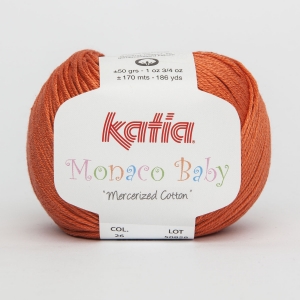 Купить пряжу Katia (Испания)  MONACO BABY цвет 26 - интернет магазин МелОптЯрн